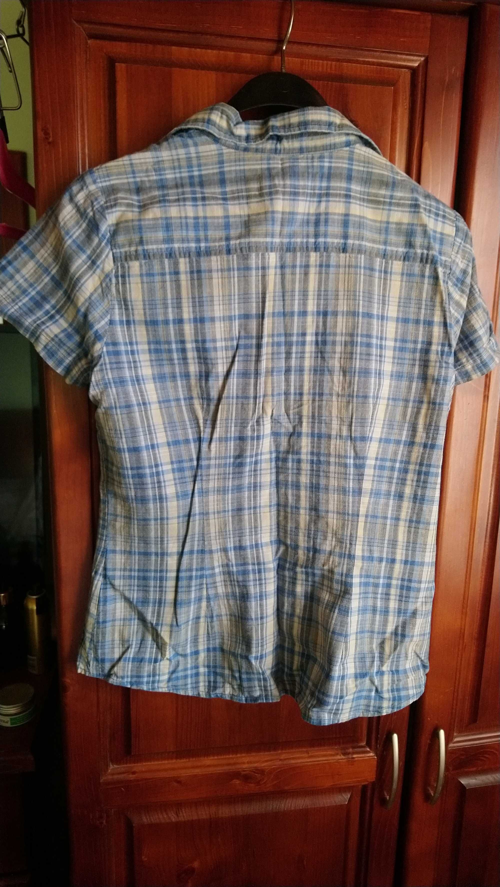 Дамска ленена риза с къс ръкав 36 S