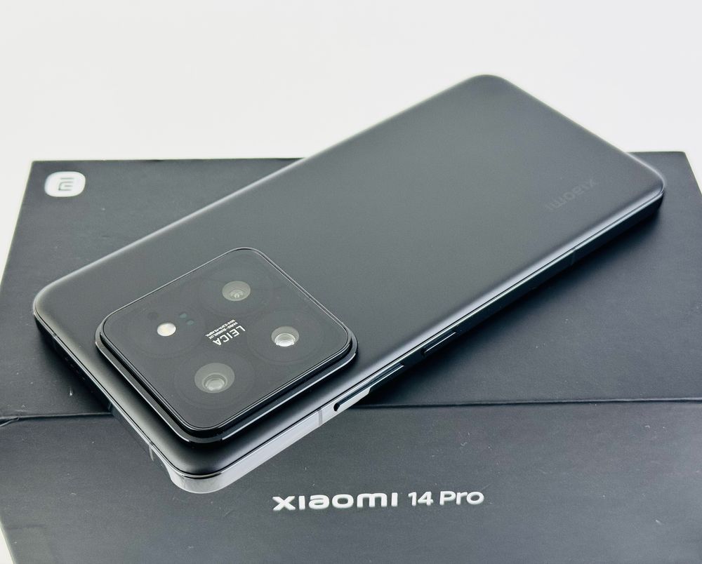 КАТО НОВ! Xiaomi 14 Pro 256GB 12RAM Black Гаранция!