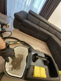 Curatare canapele,scaune,fotolii materiale textile la domiciliu