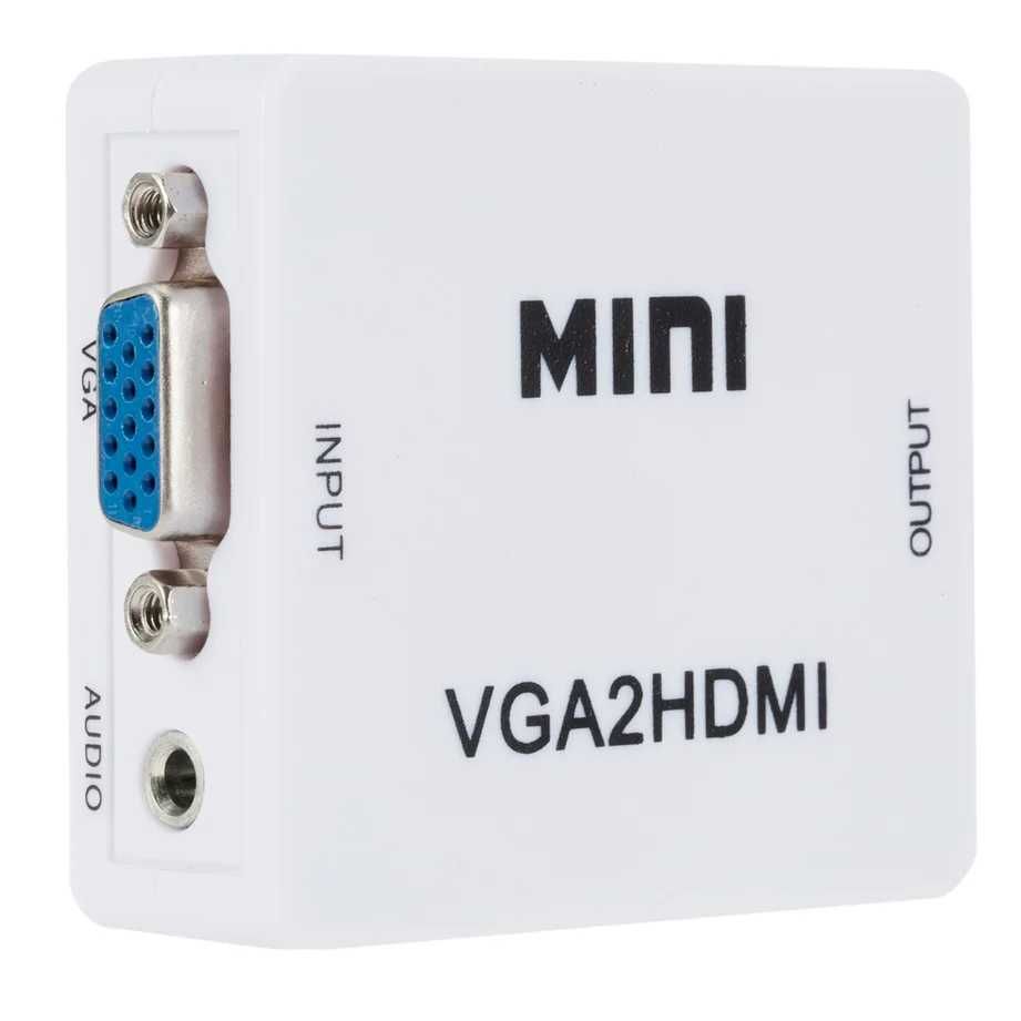 Конвертер преобразователь  HDMI - AV hdmi на av HDMI - VGA