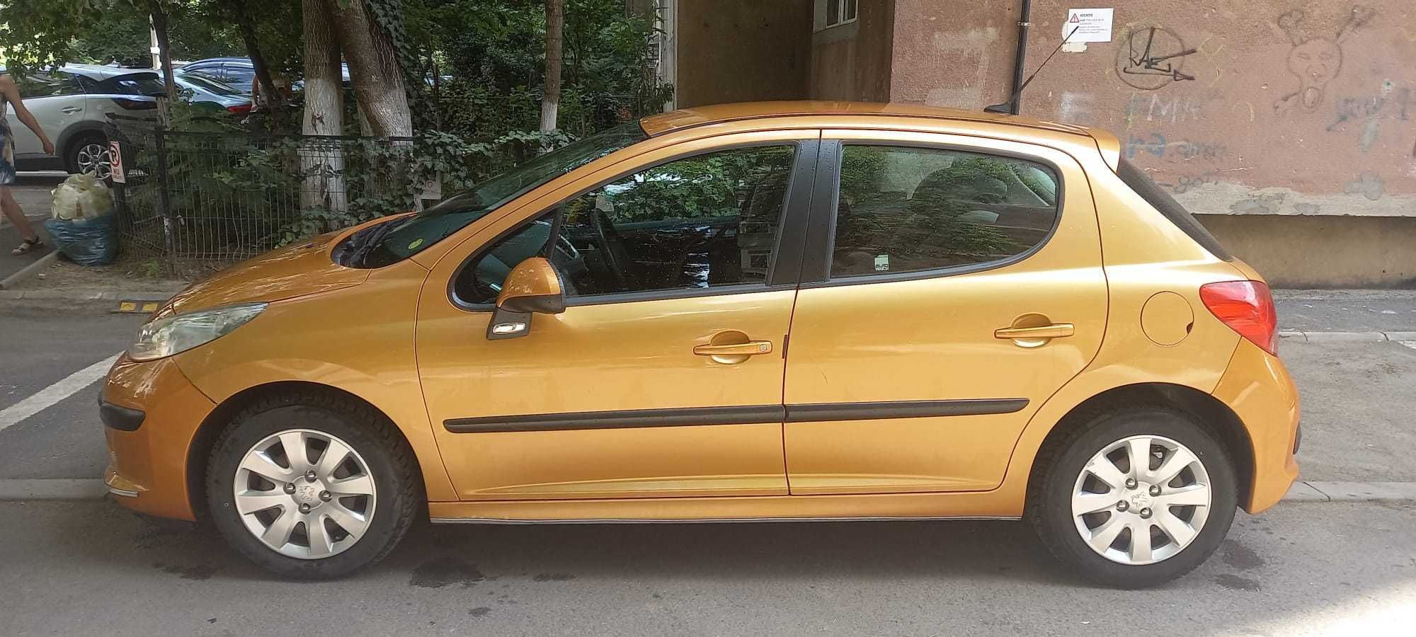 Peugeot 207 din 2007 benzina 1,4 , km 86.080 reali