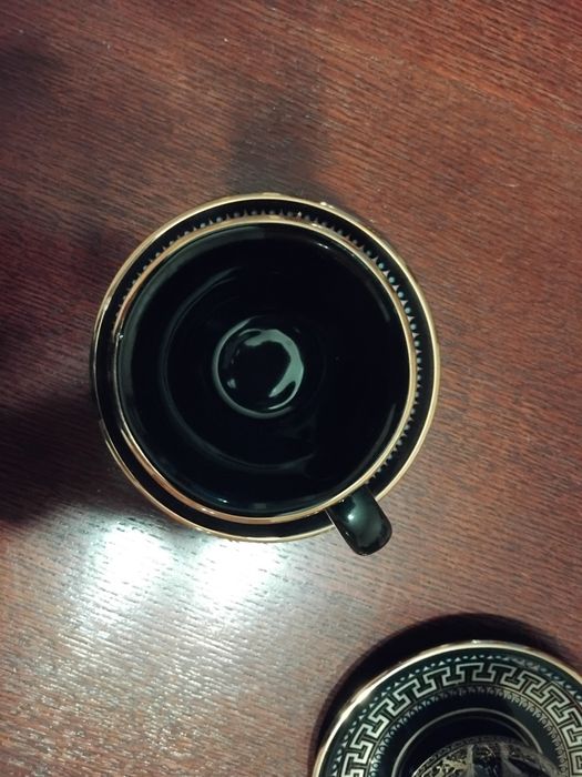 Гръцки чаши за кафе/чай с рисунки, 6 бр.