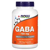 GABA 750mg, ГАБА 750 мг. 200 капсул.  ГАМК 750 мг.