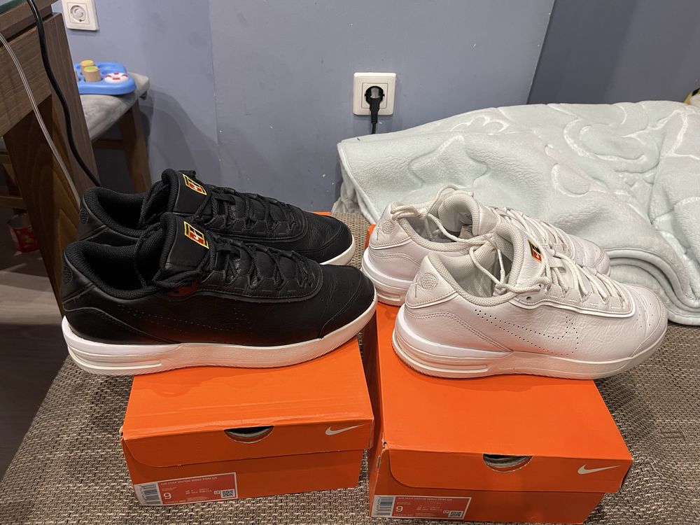 Nike Air Max Vapor Wing PRM QS Tennis Court Federer Jordan Lebron Kobe