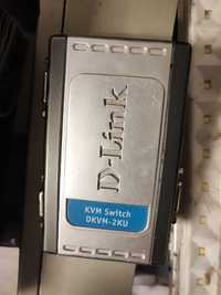 KVM switch vga/usb D-LINK DKVM-2KU - 2 porturi