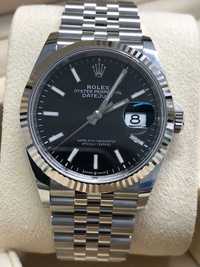 Rolex Datejust  New Luxury & Automatic Silver-Black Edition 41 mm