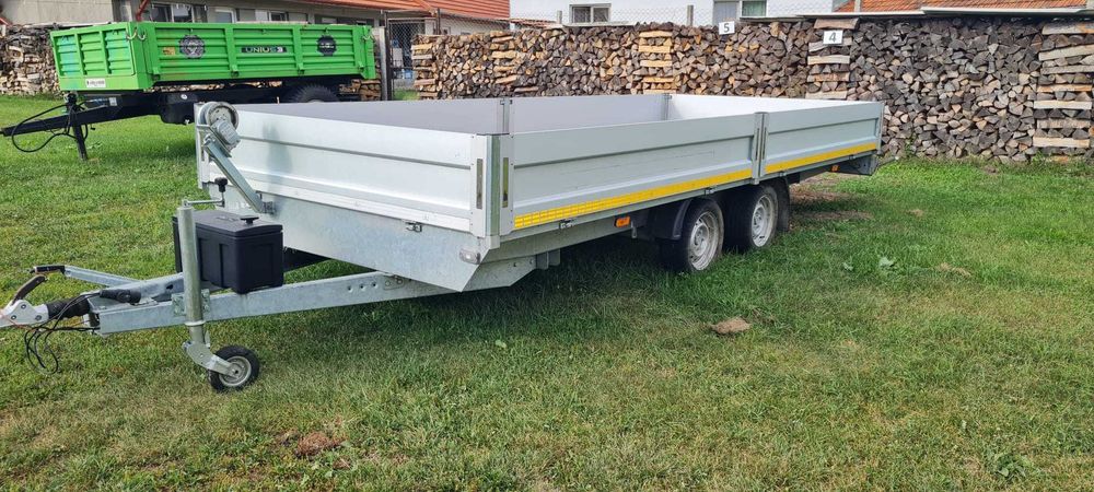 Remorca transport vehicule si marfa categoria O2 Autocar Atlas 5x2,1