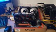 Kit server dual xeon X99 (similar i7 sau i9), gaming sau virtualizare