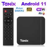 НОВ TV BOX Tanix W2 Android 11 S905W2 AV1