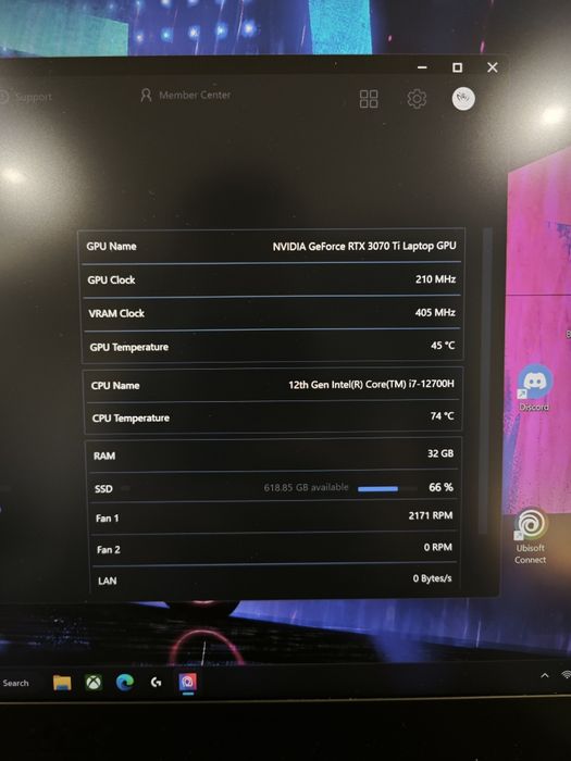 Laptop gaming MSI GE76 Raider