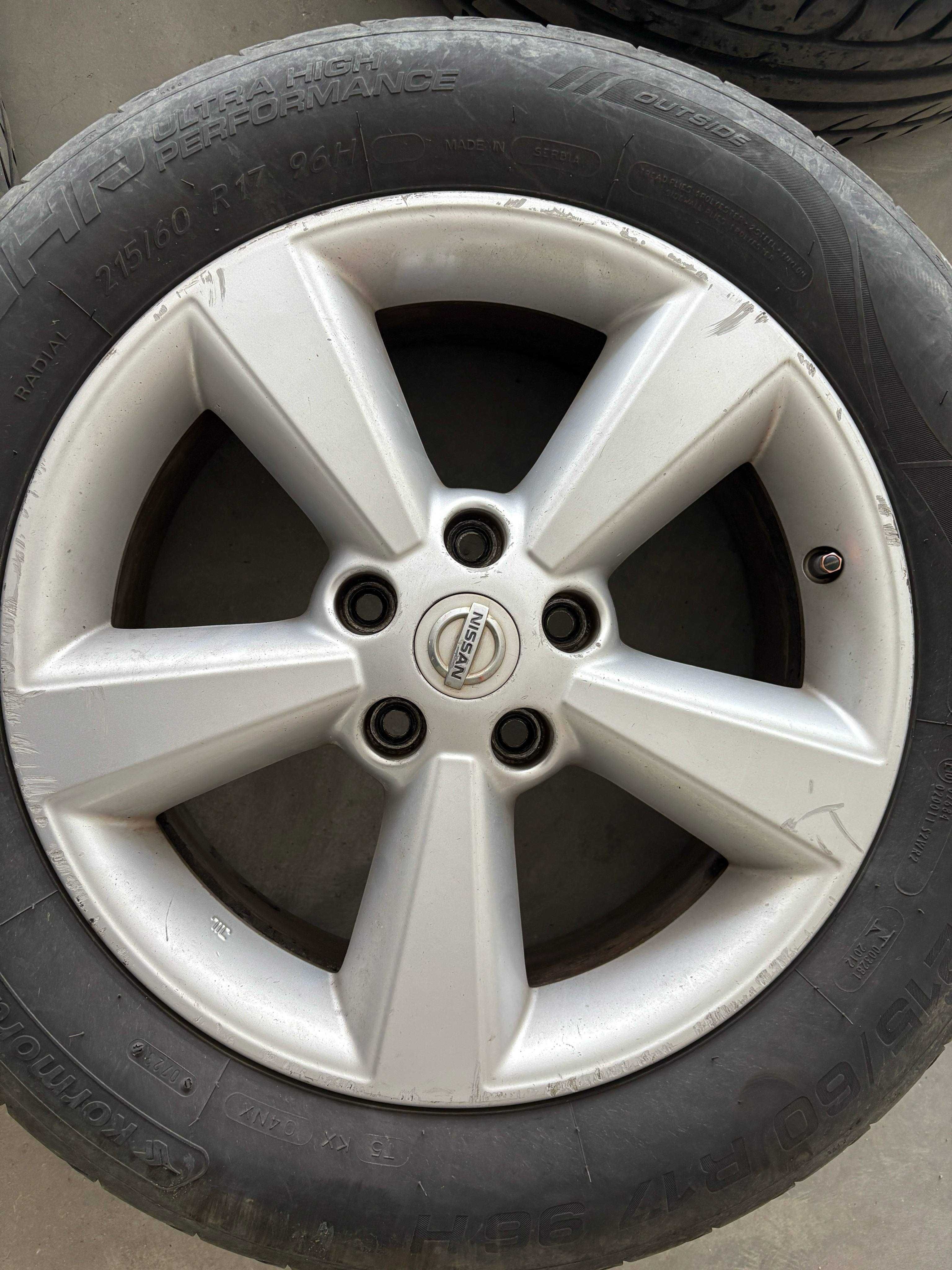17" Цола Джанти Nissan Qashqai 5x114.3 6.5J ET40 66.1mm