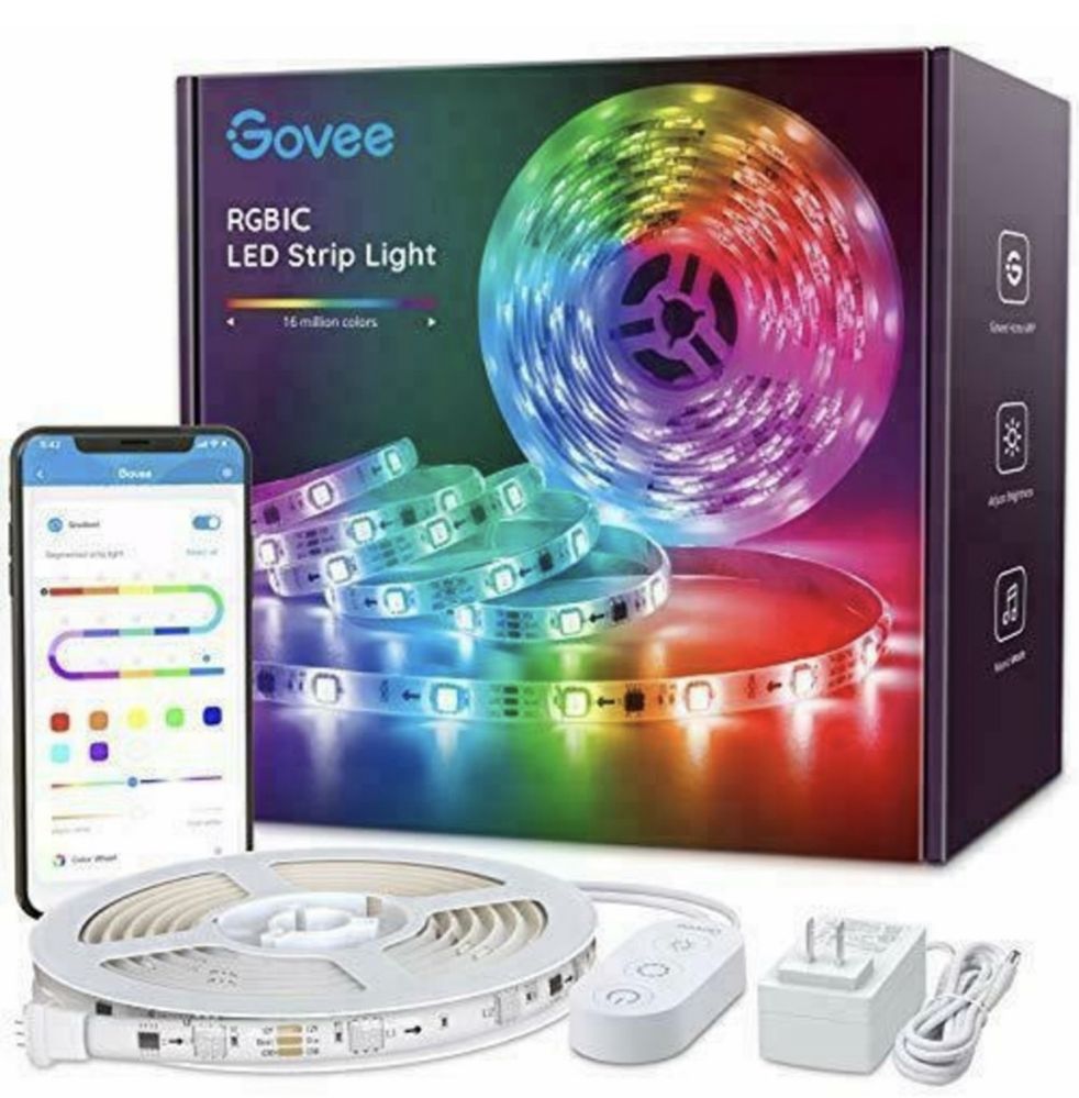 Govee RGBIC Pro H619E, Wi-Fi, Bluetooth (2x10m)