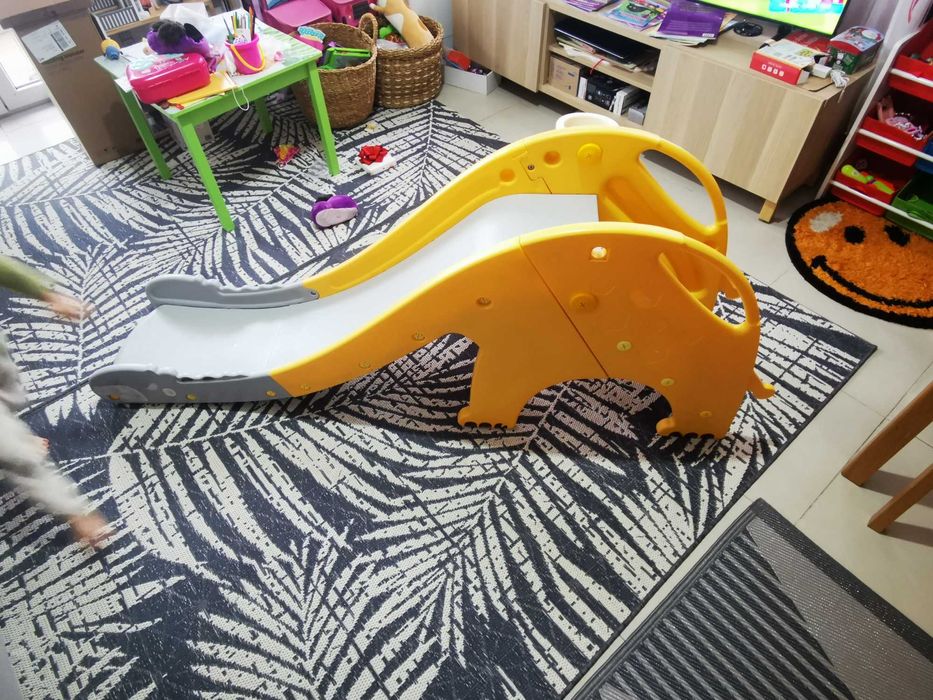 Tobogan copii Sonne Girafa galben