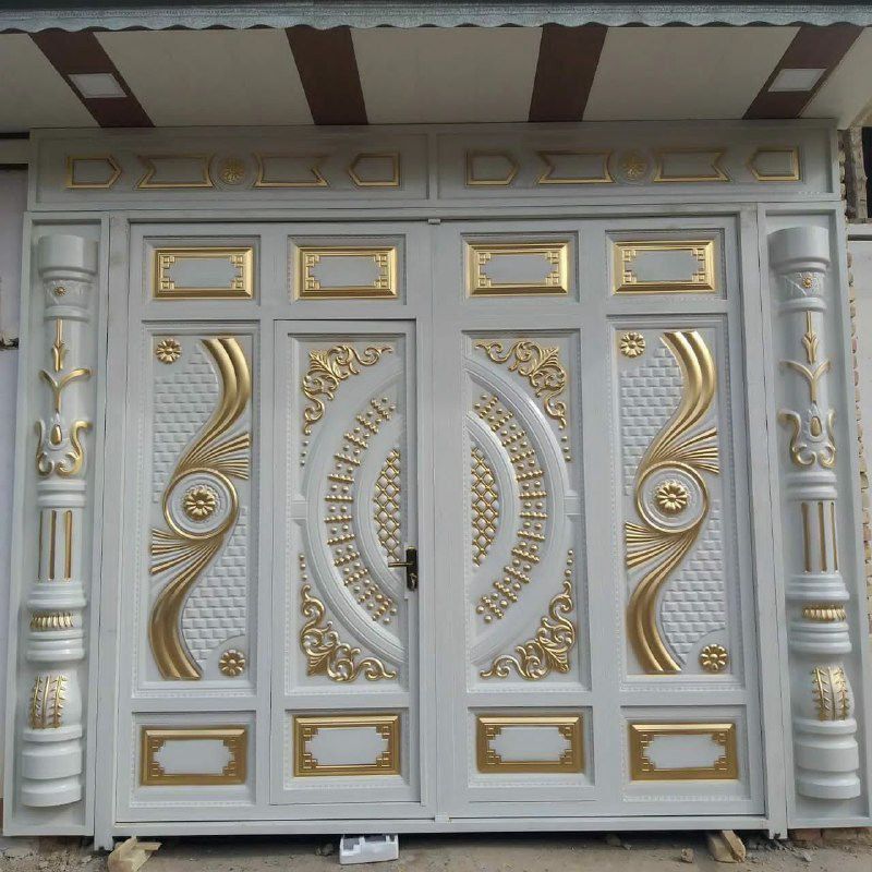 Sovuq yomgʻir quyoshga chidamli temir darvozalar