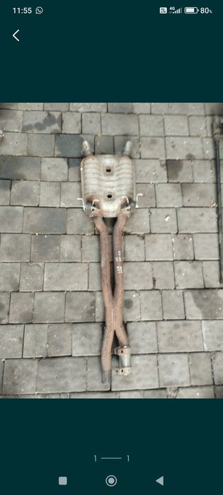 Audi a6 c5 volkswagen Passat B5 банка глушителя штаны 2.4 2.8