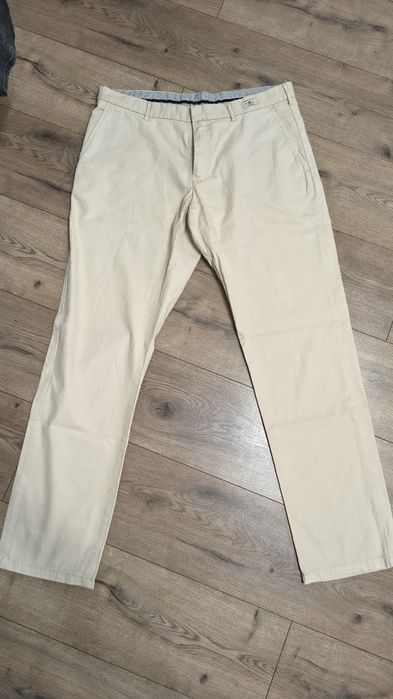 Pantaloni Tommy Hilfiger crem