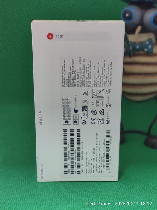 Nothing phone 3a sigilat 12/256GB * Garantie * BuyBack *