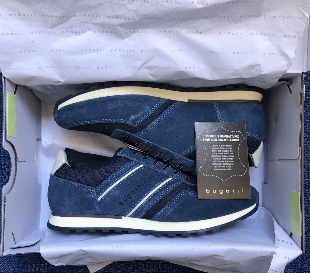 Bugatti Leather Sneakers ОРИГИНАЛНИ мъжки сникърси - 44/45