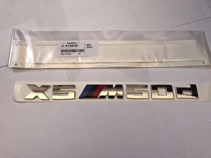 Emblema BMW X5M50d