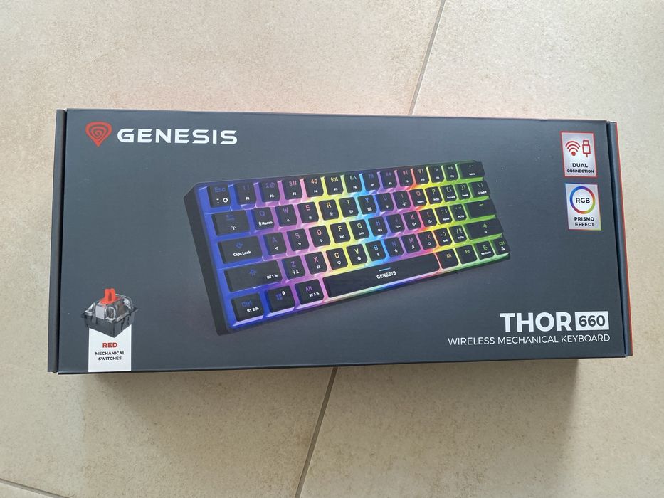 Безжична геймърска клавиатура Genesis Thor 660