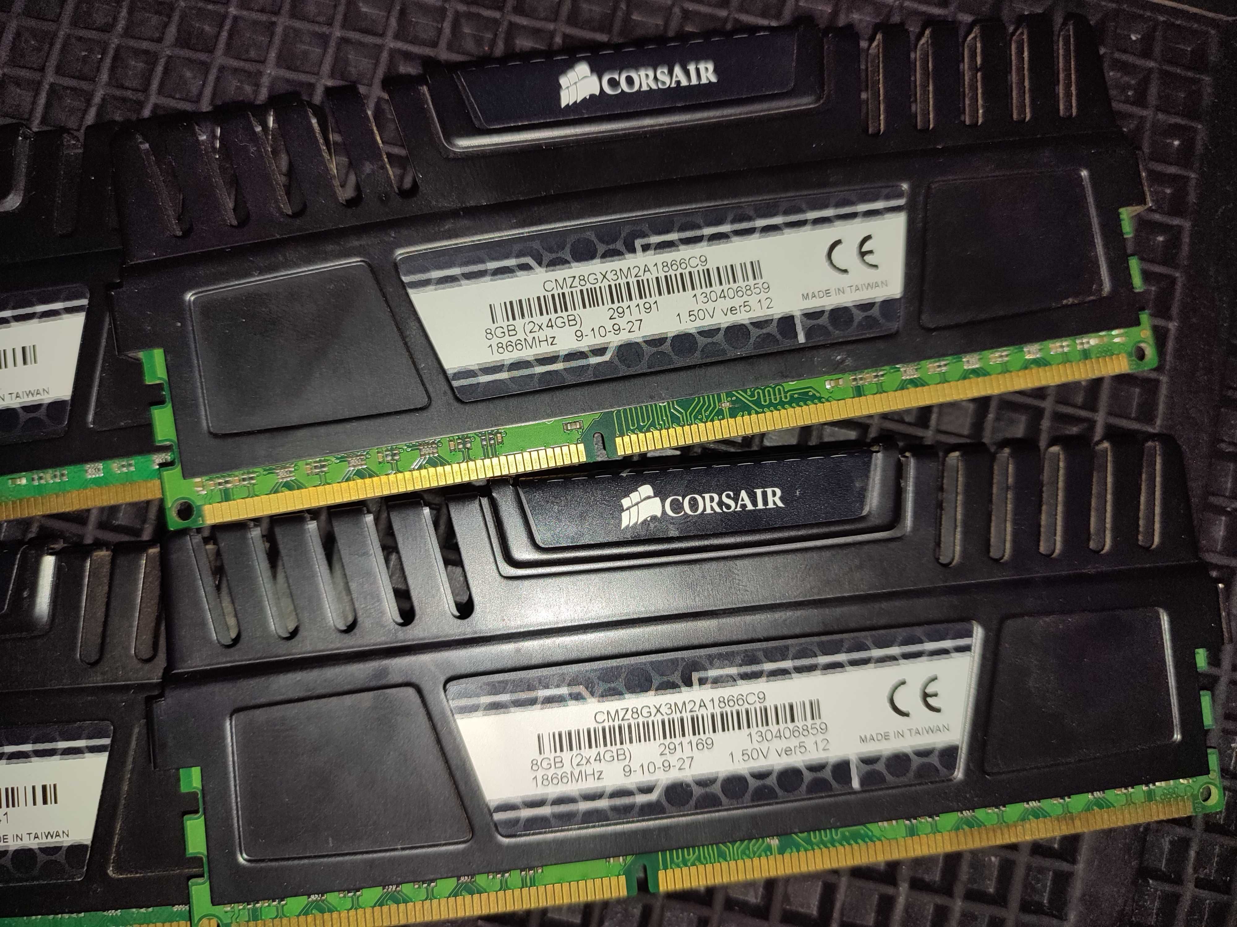 Memorie Corsair Vengeance 8GB DDR3 1866MHz CL9 Dual Channel Kit