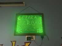 Tablă luminoasă LED