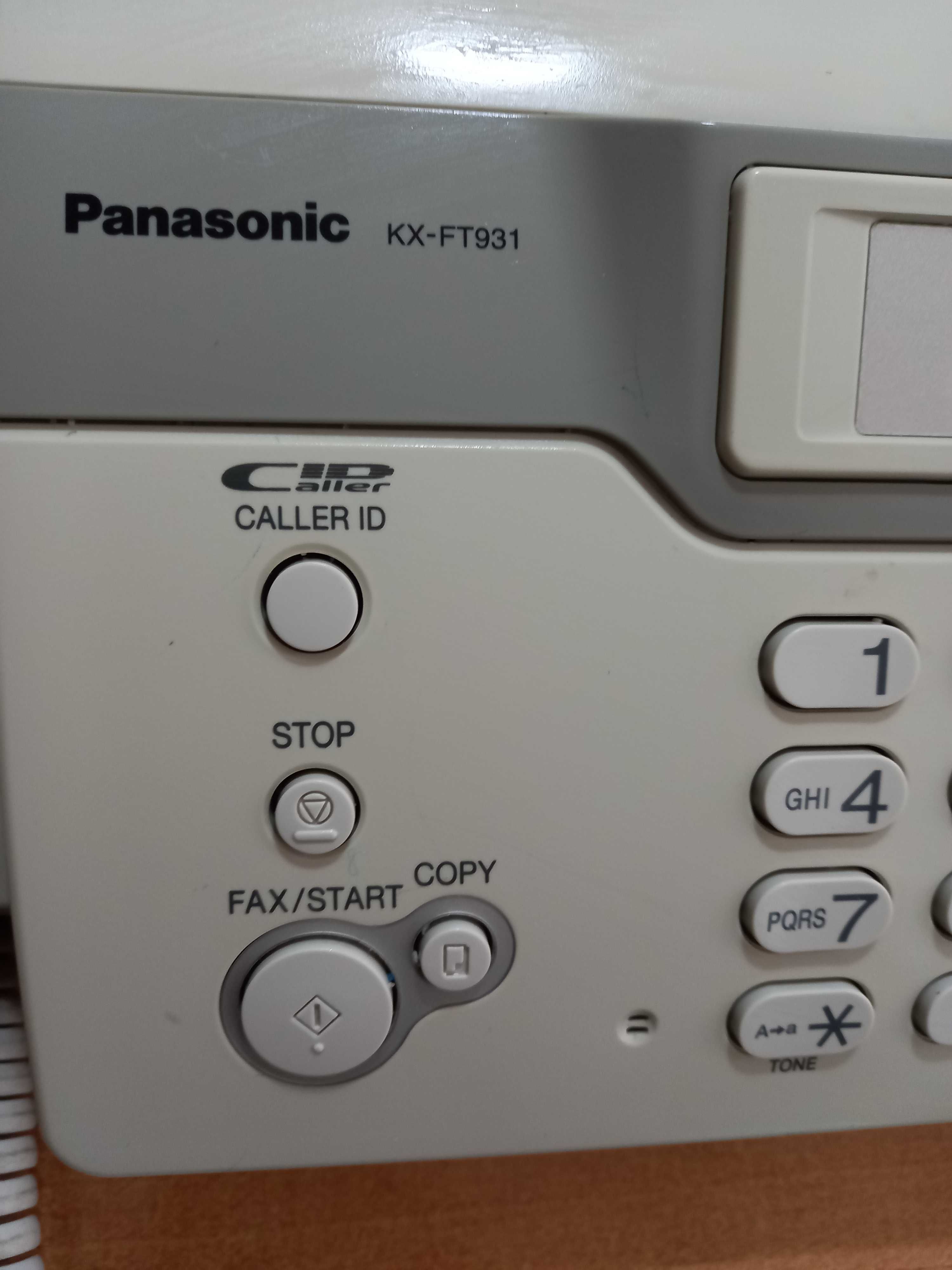 Panasonic KX-FT931 телефон\факс б\у в отличном состоянии с паспортом