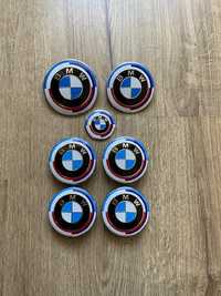 Set Embleme BMW Anniversary 50 ani Motorsport M Capace Capota Roti Nou