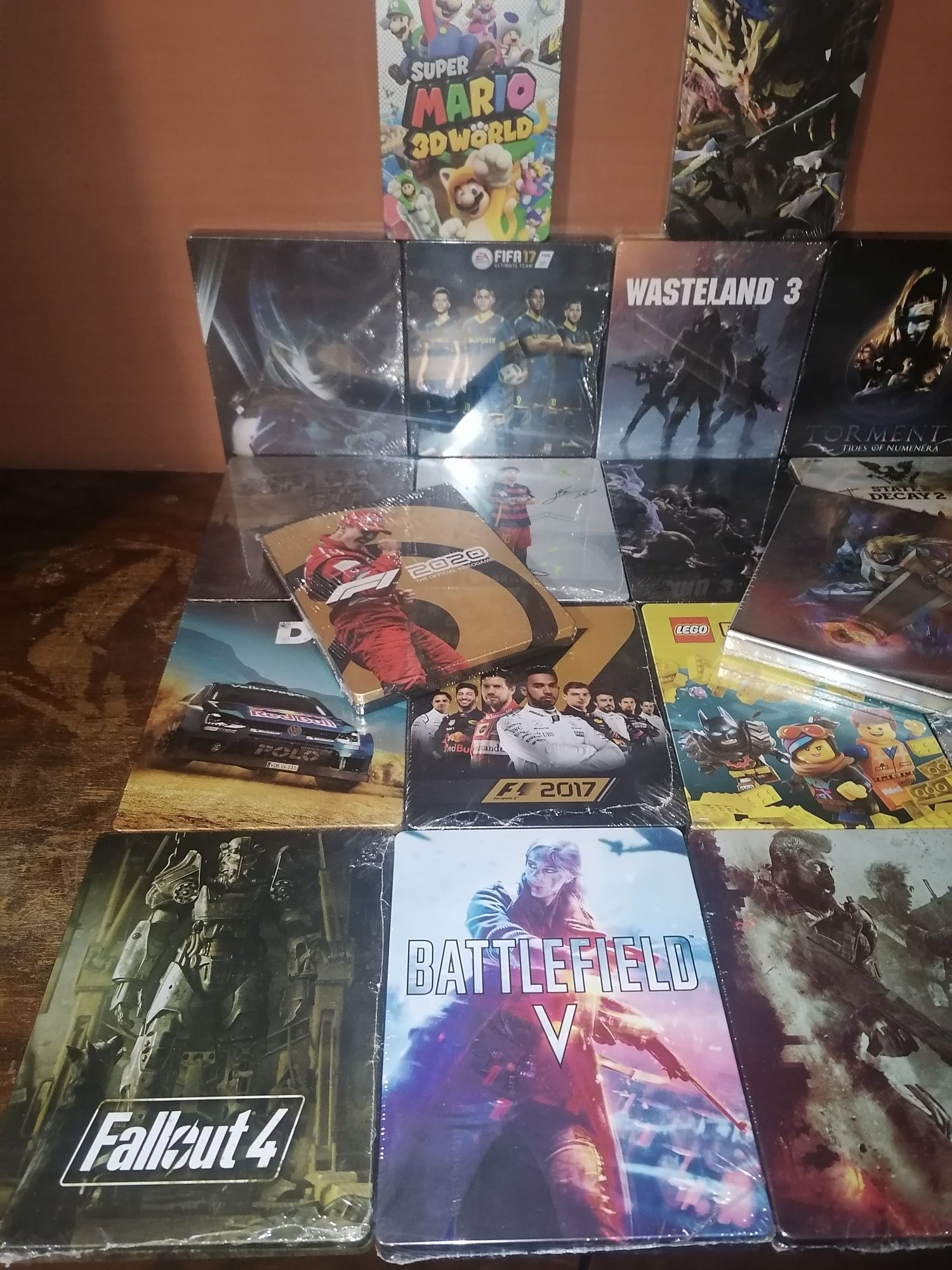 Метални кутии steelbook аксесоари за игри Playstation XBOX Nintendo
