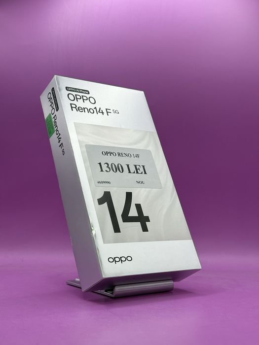 Oppo Reno 14F Nou•Amanet Matei Crangasi•46099