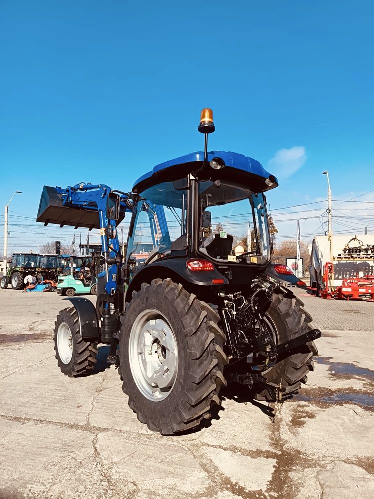 Tractor Lovol 75 Cp cu cabina si incarcator frontal Ardita CJ