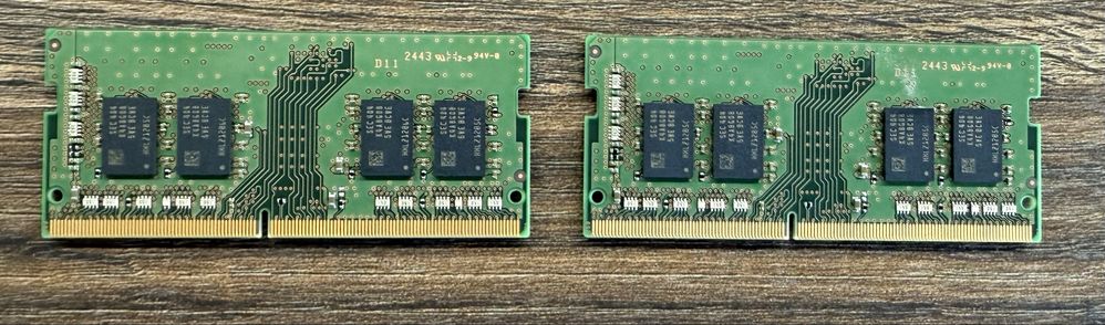 2 x 8 GB RAM DDR4 3200 MHZ SAMSUNG за лаптоп