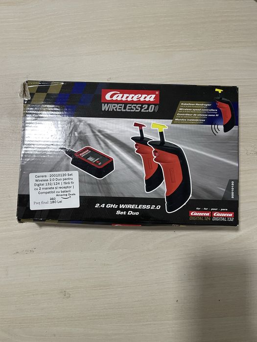 Carrera - Set Wireless Manete și Receptor