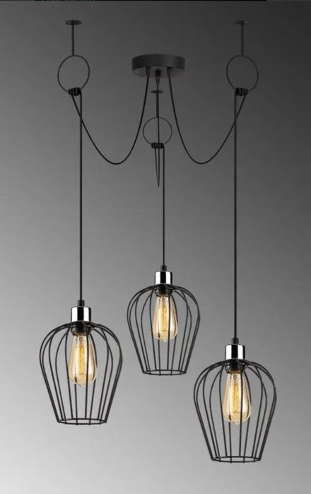 Lustra Opviq, Avery Three, metal, 100x100 cm