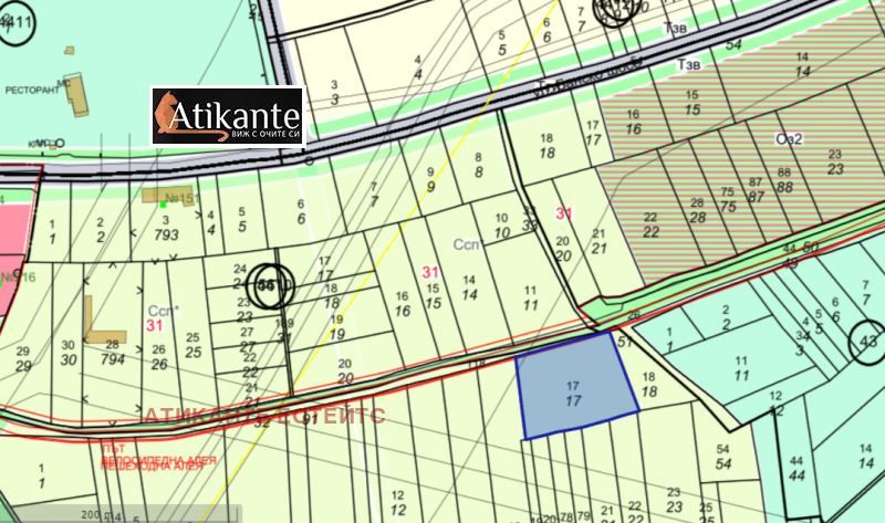 Парцел в София, област- площ 4660 цена 186400