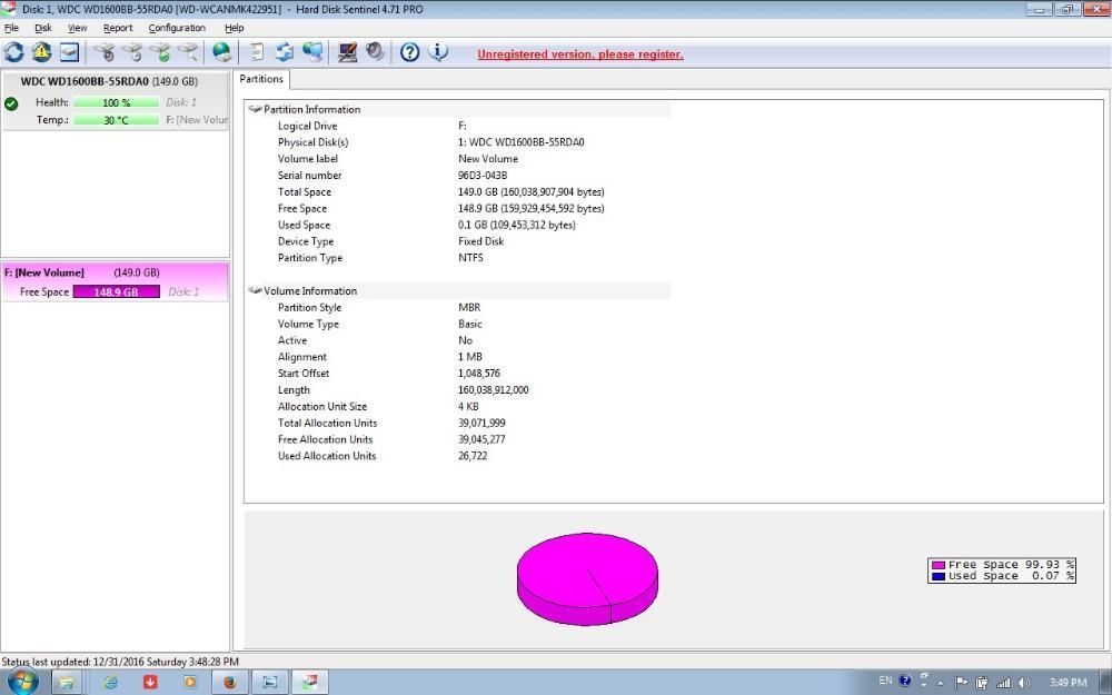 Hard   normal 160Gb IDE