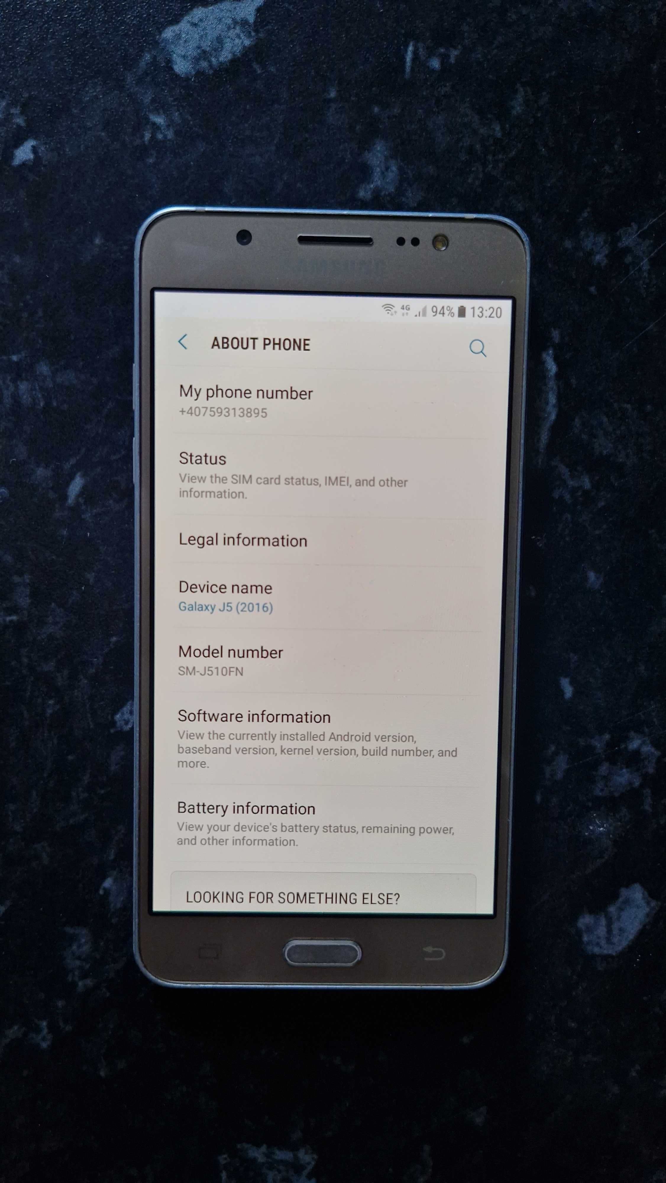 Vand Telefon Samsung J5 Gold cu 4G/LTE !! Dual Sim Liber !! la 250lei