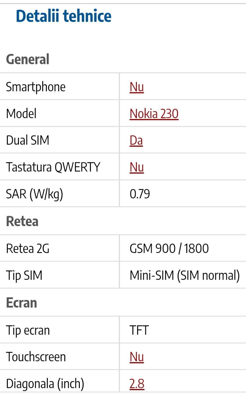 Telefon Nokia 230 Dual Sim