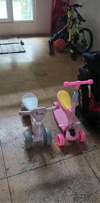 Scaun copil, masina electrica si trotinete