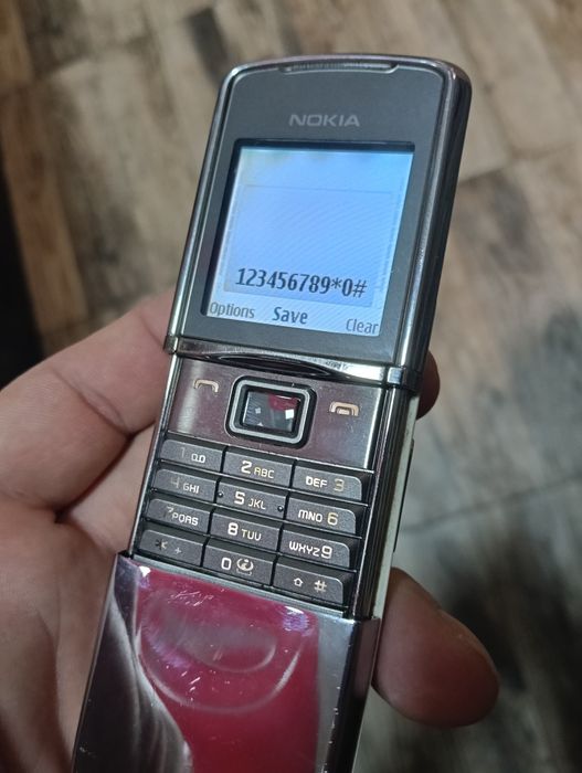 Nokia 8800 Sirocco White
