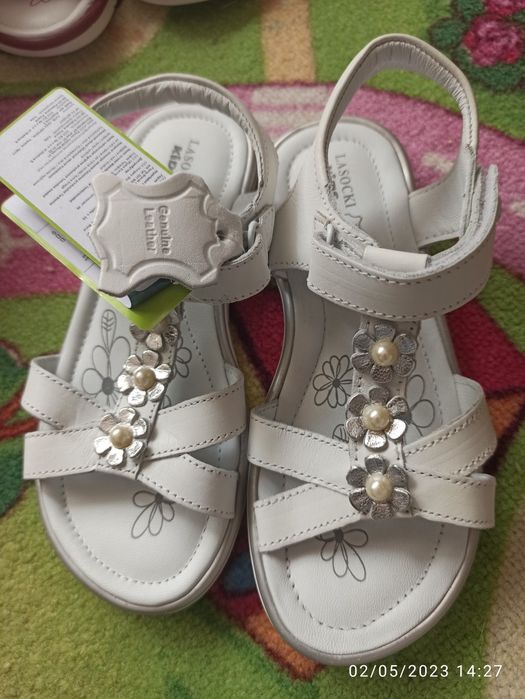 Sandale piele fetite