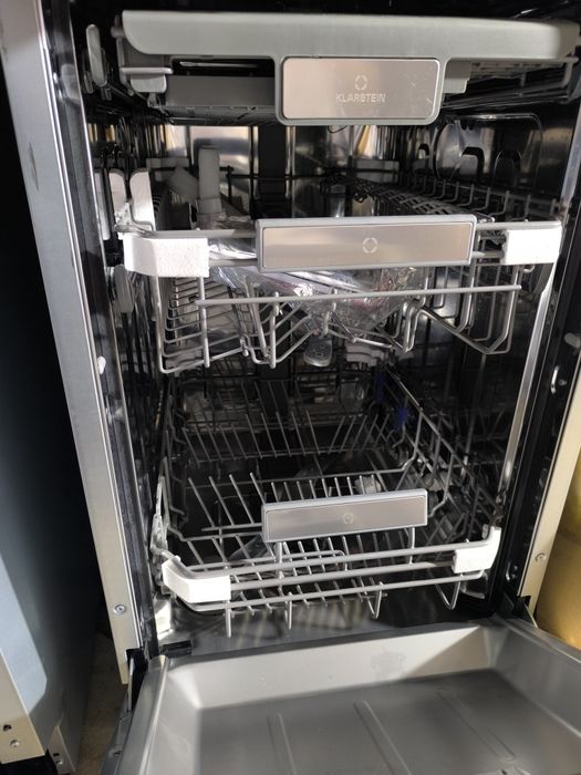 Полувградена съдомиялна машина Klarstein Velaire 45 см с 9 програми
