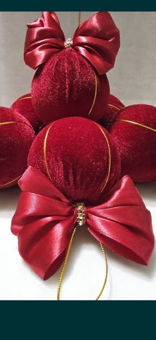 Игрушки для ёлки ручной работы