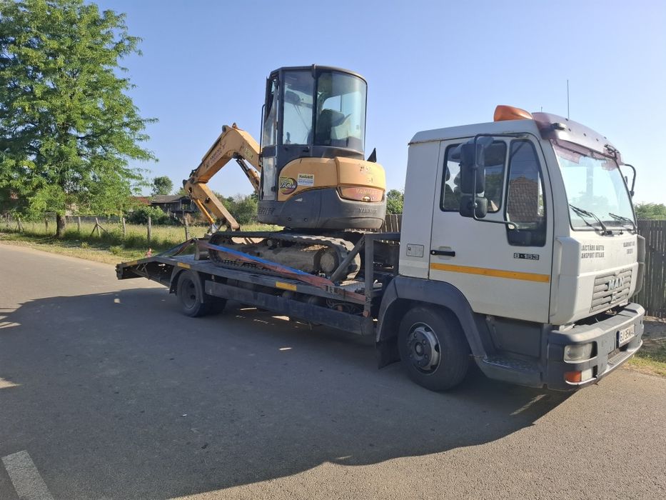 Vand  Autoplatformă Man 8 163  7.5 T Fabricație 1999
