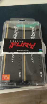 Kit DRR5 Kingston Fury Beast 32Gb(2x16) 5600 CL36