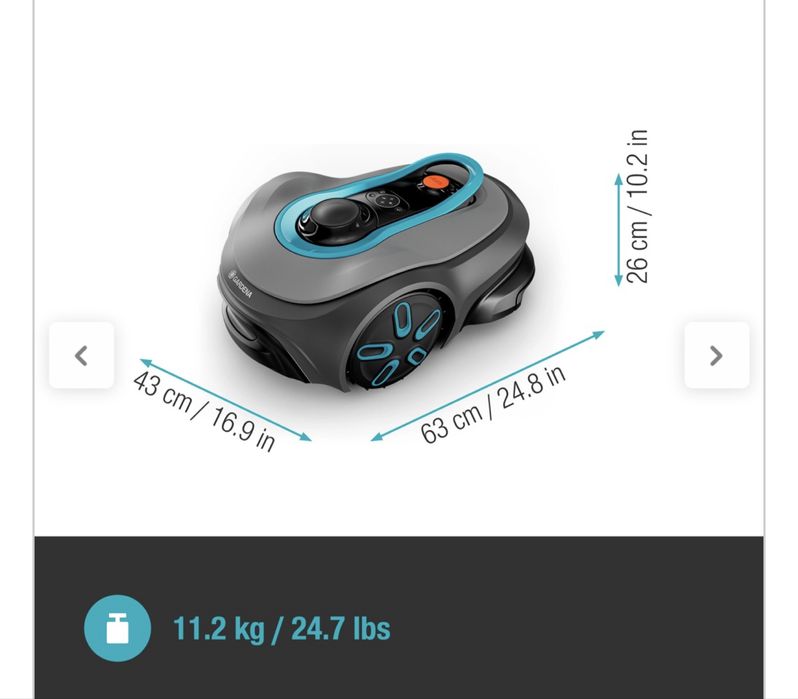 Robot tuns gazon Gardena Smart Sileno Free 1500mp Nou/Sigilat