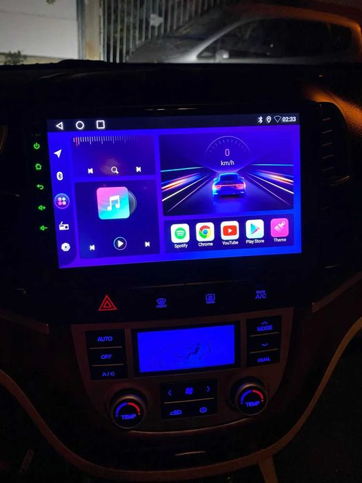 OFERTA BF - Navigatie GPS Android Hyundai Santa Fe 2 -QLed CarPlay DSP