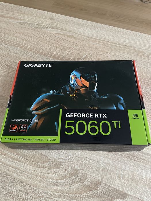 Видео карта Gigabyte Nvidia GeForce 5060Ti 8GB - чисто нова