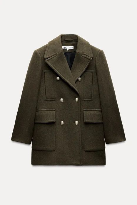 Стилно палто “КАКИ” - ZARA