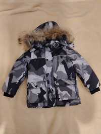 Тёплая зимняя куртка на мальчика  3-4 года, в идеальном сост.